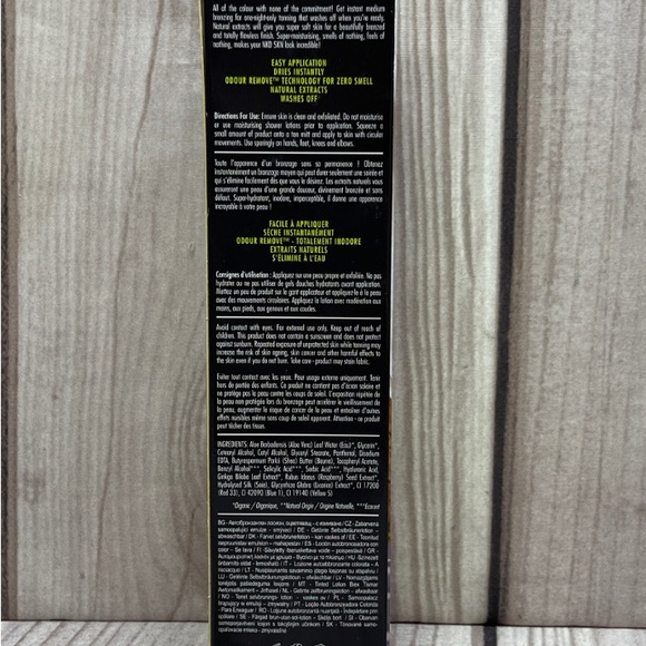 NKD SKN Self Tan 1 Day Bronzing Tinted Lotion 3.38 fl oz Matte Medium - Picture 3 of 4